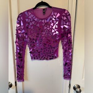 Windsor mirror/mesh top